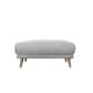 37B Charles Ottoman in Fancy Gray, , large