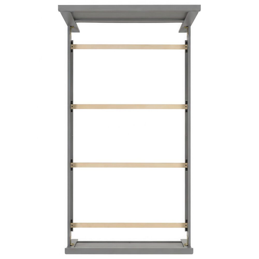 Mayberry Hill Sami Twin Panel Bed in Gray, , large