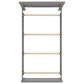 Mayberry Hill Sami Twin Panel Bed in Gray, , large