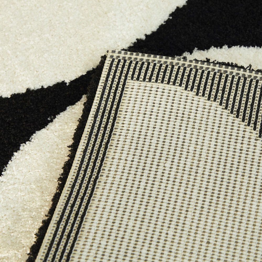 Balta Rugs Bartholdi 5&#39;3&quot; x 7&#39; Black Area Rug, , large