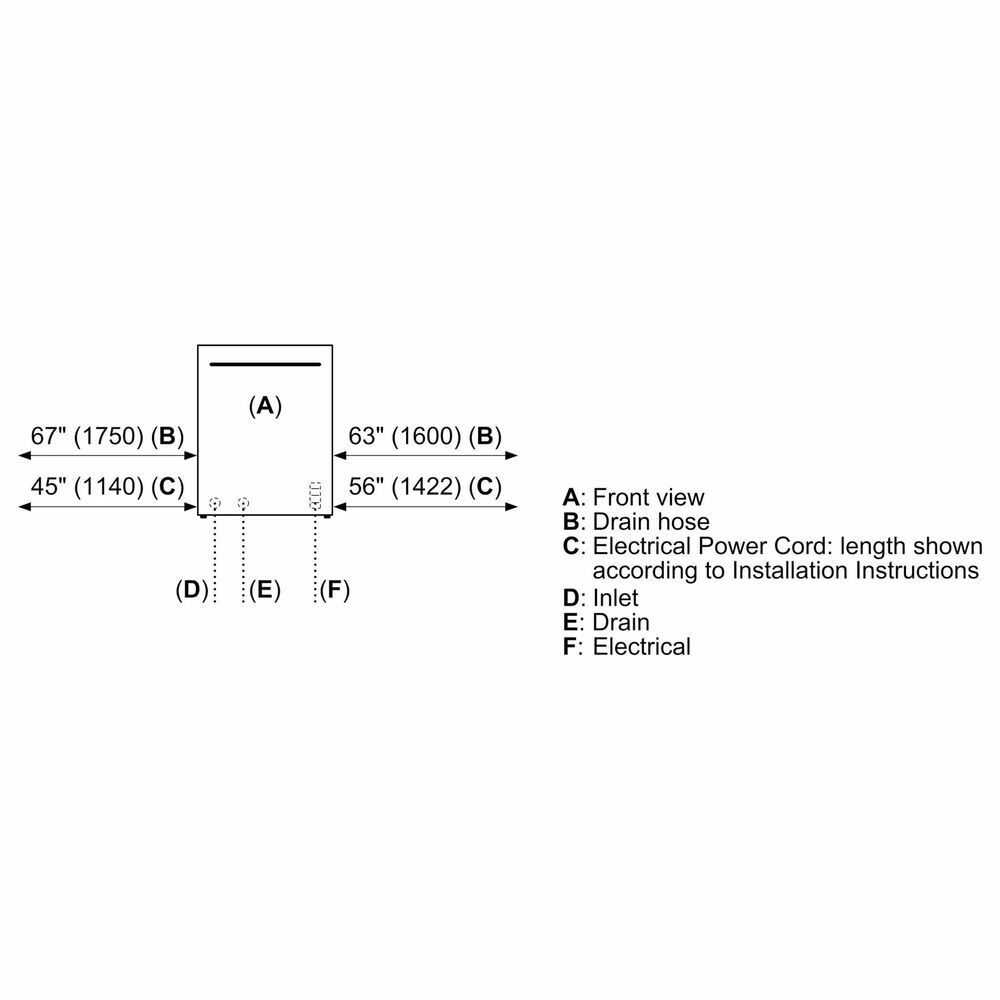 Bosch 800 Series 24&quot; Built-In Smart Dishwasher with Bar Handle in Stainless Steel, , large