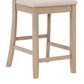 Linon Home Decor Torino Ladder Back Counter Stool in Grey Wash, , large