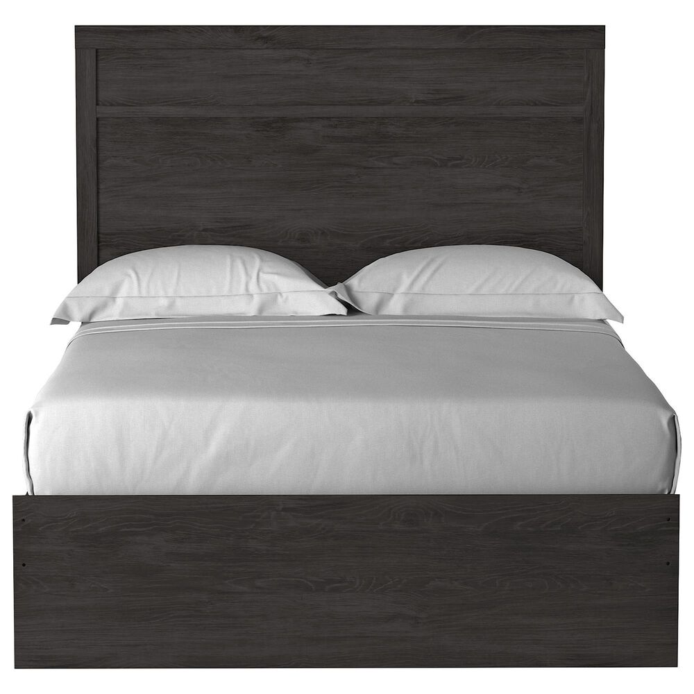 Ashley Belachime Full Panel Bed in Dark Charcoal, , large