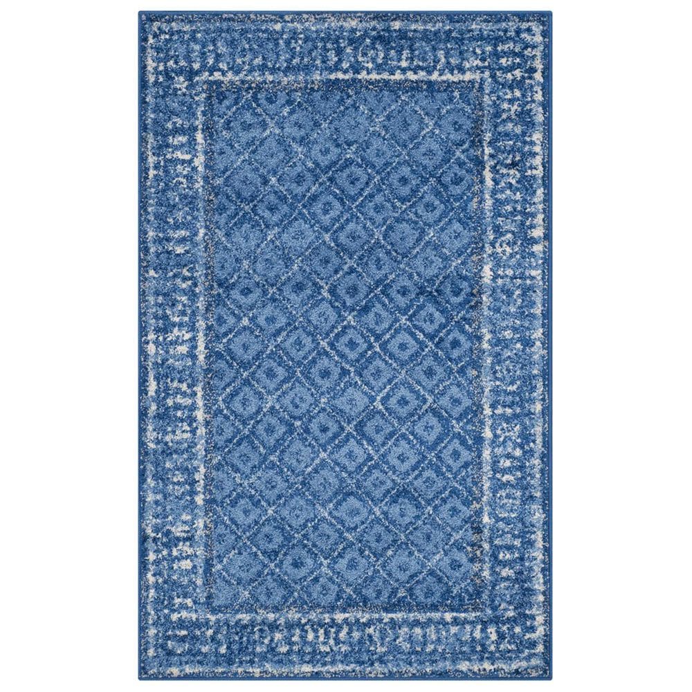 Safavieh Adirondack ADR110F-3 3&#39; x 5&#39; Light Blue/Dark Blue Area Rug, , large