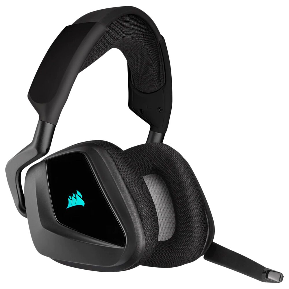 Corsair Void RGB Elite Wireless Premium Gaming Headset with 7.1 Surround Sound in Carbon, , large