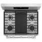 Cafe 5.6 Cu. Ft. Freestanding Gas Range with Convection in Stainless Steel, , large