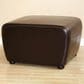 Baxton Studio Mendozza Ottoman in Dark Brown, , large