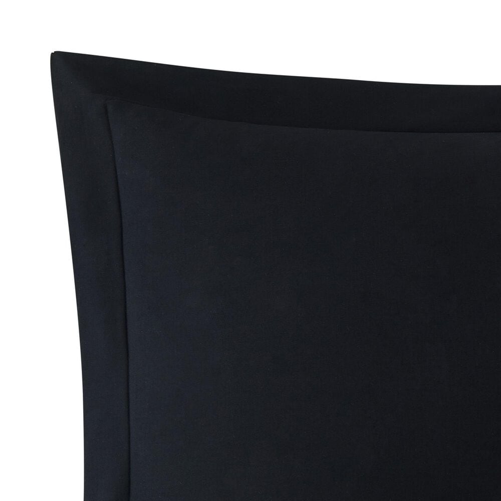 Pem America Brooklyn Loom Classic 3-Piece King Duvet Set in Black, , large