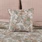 J. Queen New York Janessa 18" Square Throw Pillow in Spice and Coral, , large