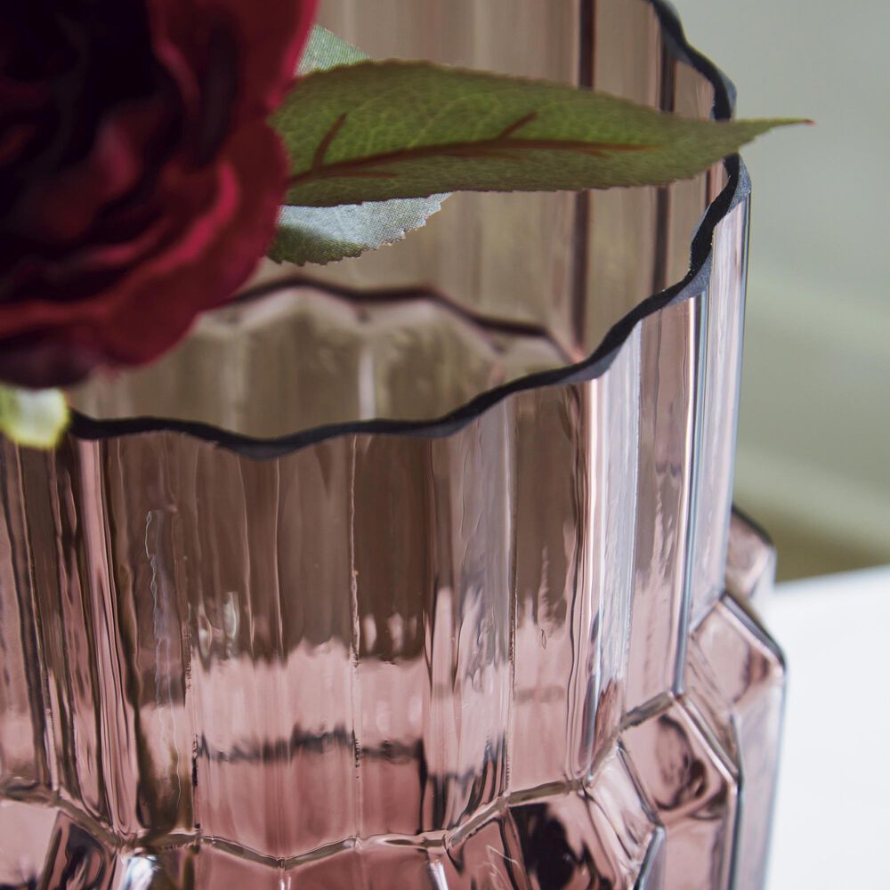 Ashley Dorlow 14&quot; Vase in Mauve, , large