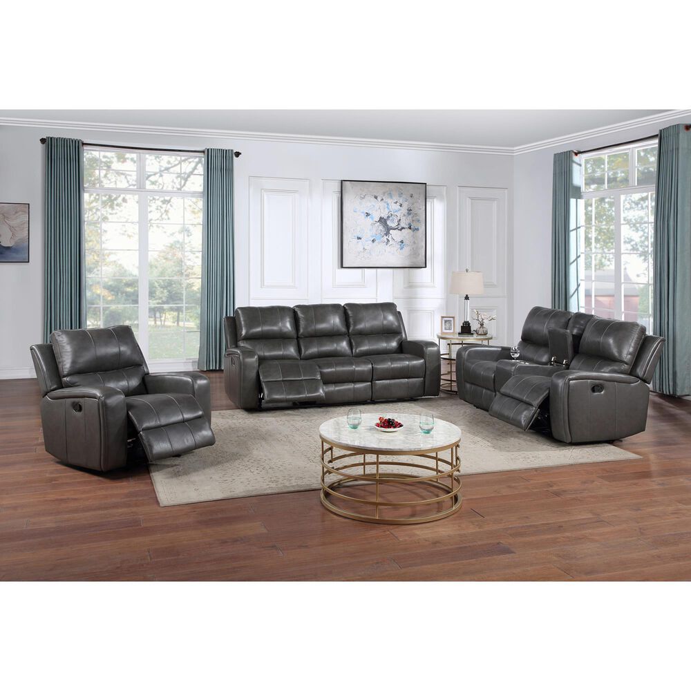 New Heritage Design Linton Power Glider Recliner in Dark Gray | Shop NFM