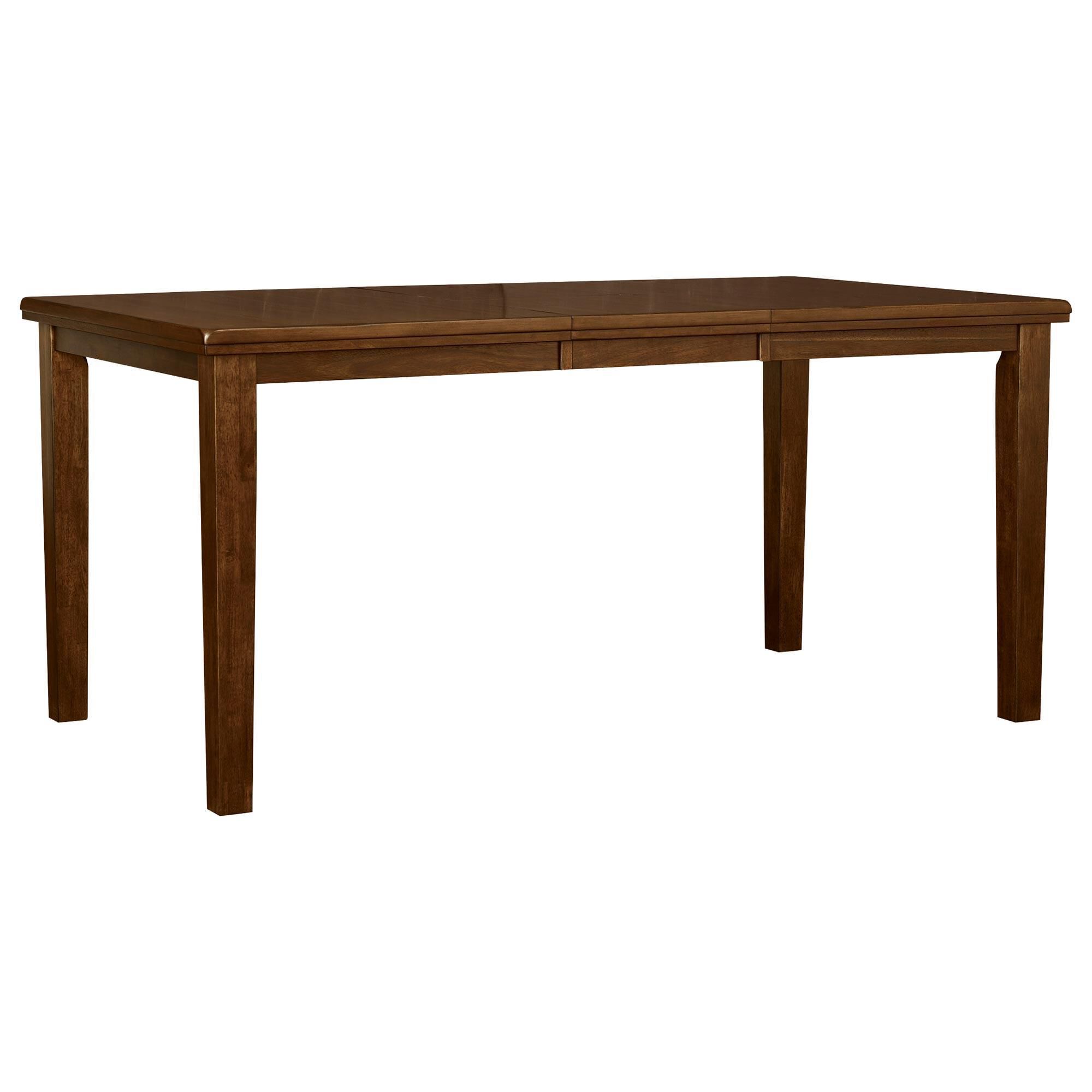 Ashley Ralene 6-Piece Rectangular Dining Set in Burnished Dark Brown