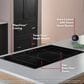 Whirlpool 36" Induction Cooktop with Temp Cook and 5 Cooking Zones in Black and Stainless Steel, , large