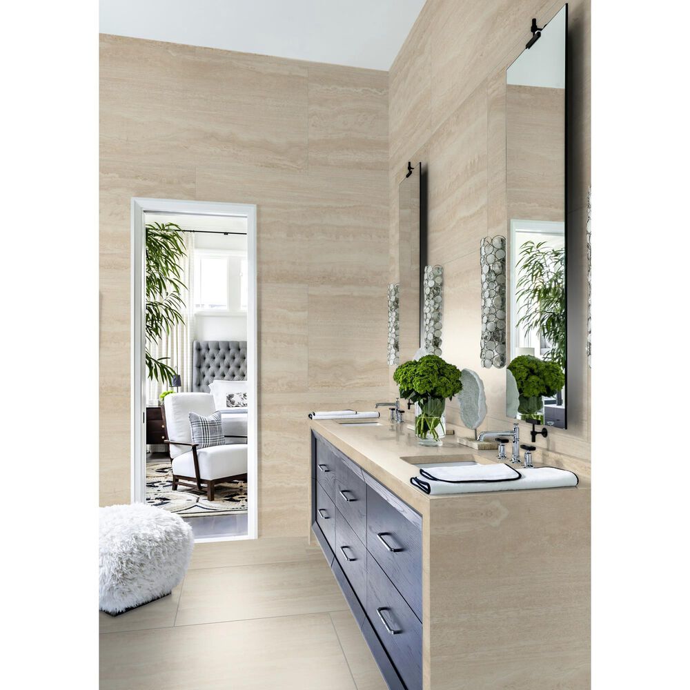 MS International Assos Beige 24" x 48" Porcelain Tile, , large