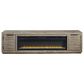 Ashley Krystanza 92" TV Stand with Electric Fireplace in Weathered Gray, , large