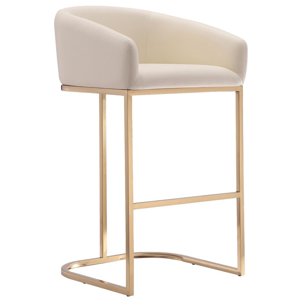 Dayton Louvre Barstool in Cream, , large