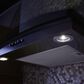 Whirlpool 36" Concave Glass Wall Mount Range Hood in Black Stainless Steel, , large