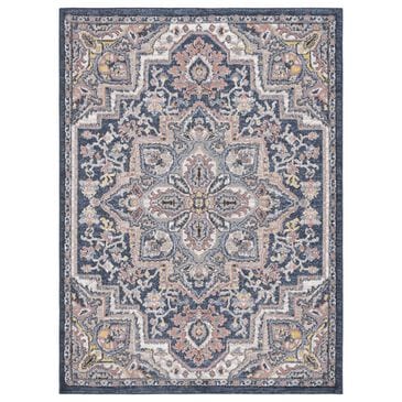 Safavieh Astoria 8" x 10" Blue and Beige Area Rug, , large