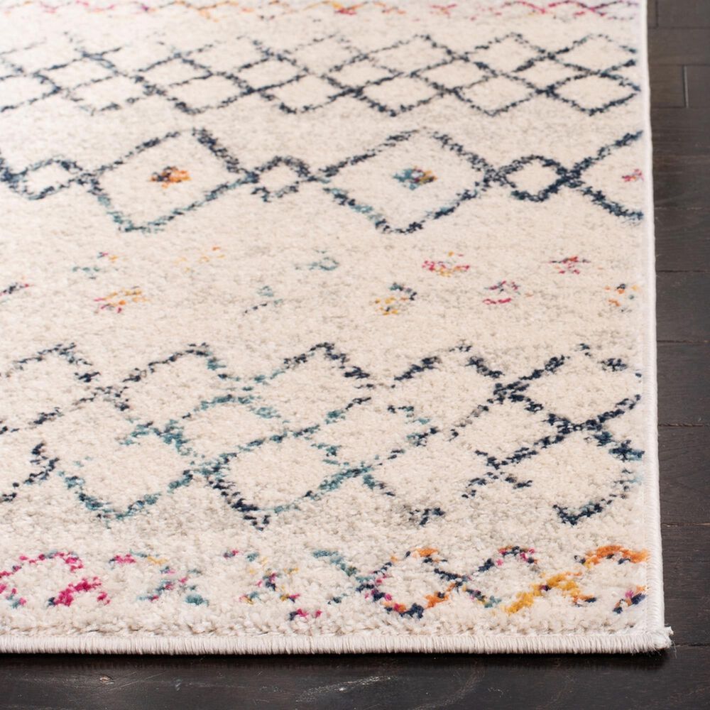 Safavieh Madison MAD798B 4&#39; x 6&#39; Ivory and Navy Area Rug, , large