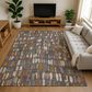 Dalyn Rug Company Kenner KN5 Chocolate 3" x 5" Area Rug, , large