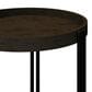 Golden Wave Furniture Huron Nesting Cocktail Table in in Dark Brown and Black, , large