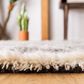 Safavieh Casablanca CSB478F 4" x 6" Grey and Ivory Area Rug, , large