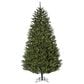 The Gerson Company 7.5" Pre-Lit Artificial New England Pine with White Lights in Green, , large