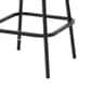 Hearth and Haven 3-Piece Outdoor Patio Bar Set with Gray Cushion in Black, , large