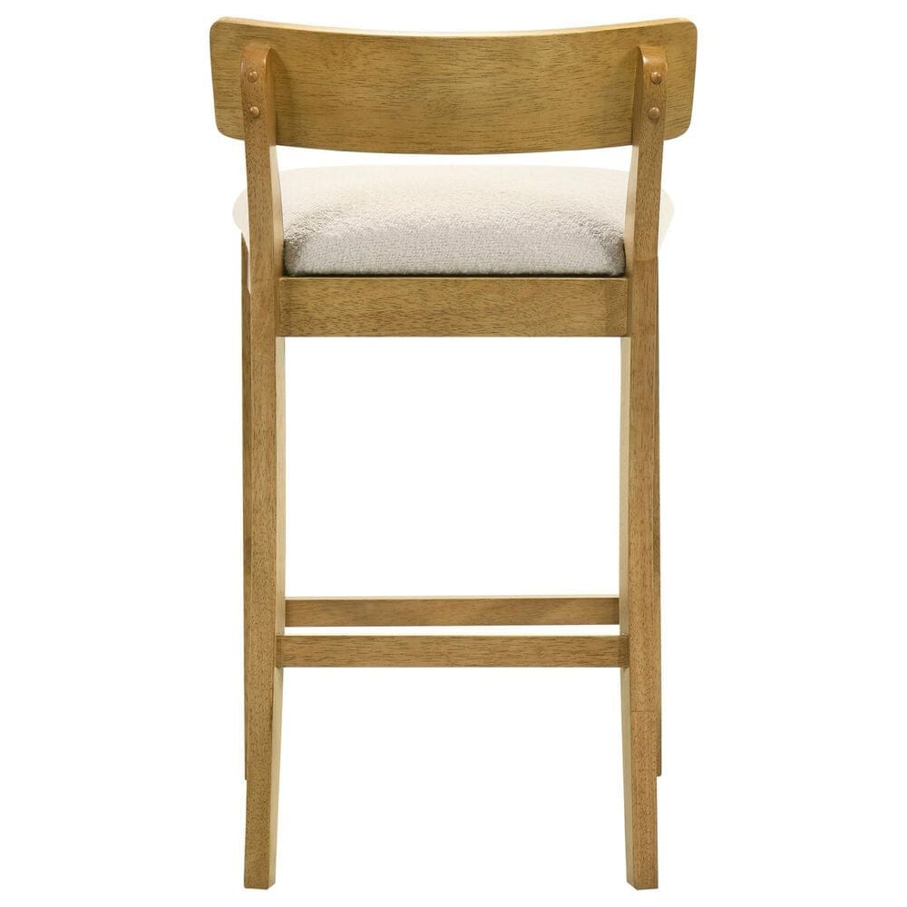 Armen Living Merie Counter Height Stool in Putty Brown, , large