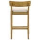 Armen Living Merie Counter Height Stool in Putty Brown, , large