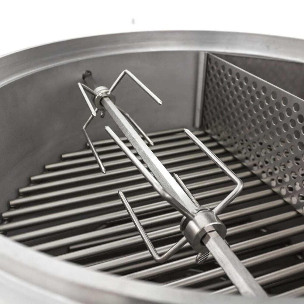 Blaze 20" Kamado Rotisserie Kit in Stainless Steel, , large