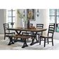 Ashley Wildenauer Dining Bench in Brown and Black, , large