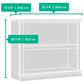 Sauder 2-Shelf Bookcase in Estate Black, , large