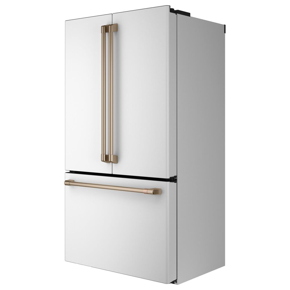 Cafe Counter Depth Side Panel Left in Matte White, , large