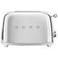 Smeg 2-Slice Retro Style Toaster in Stainless Steel, , large