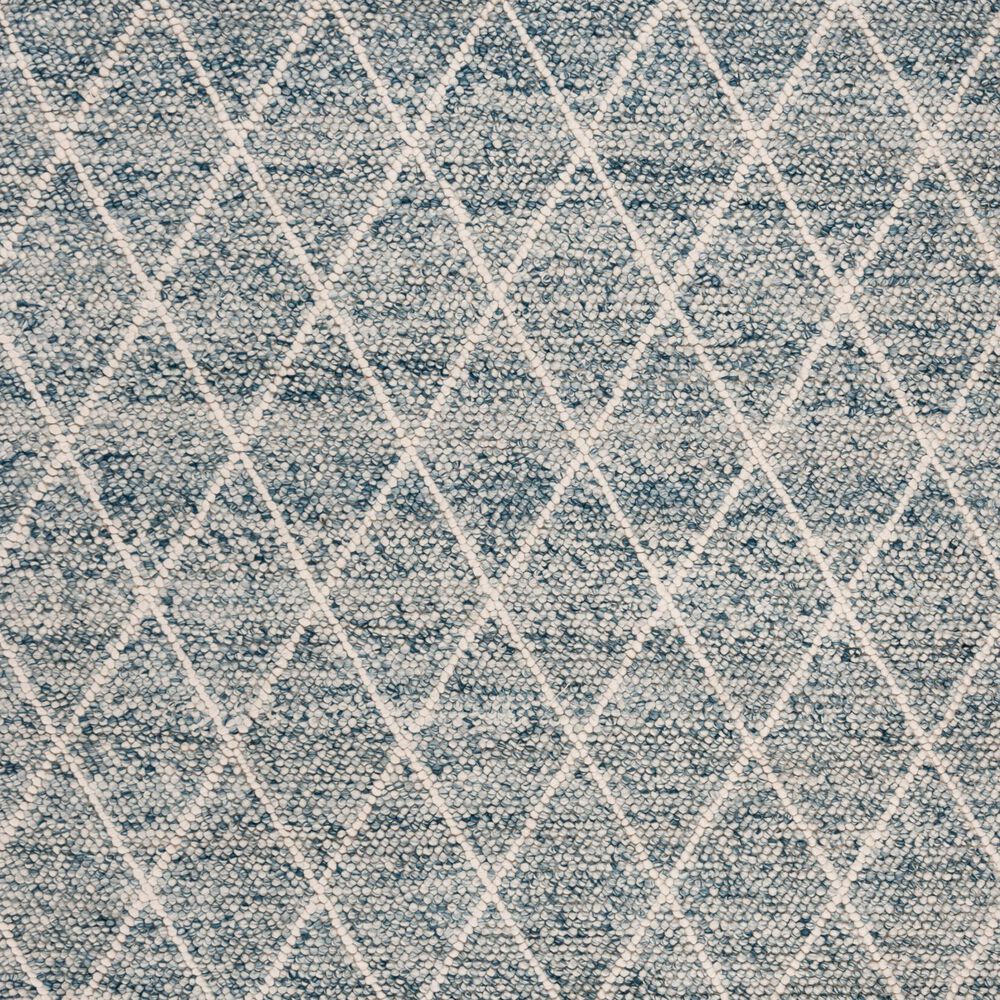 Safavieh Natura NAT712B 6&#39; Round Ivory and Blue Area Rug, , large