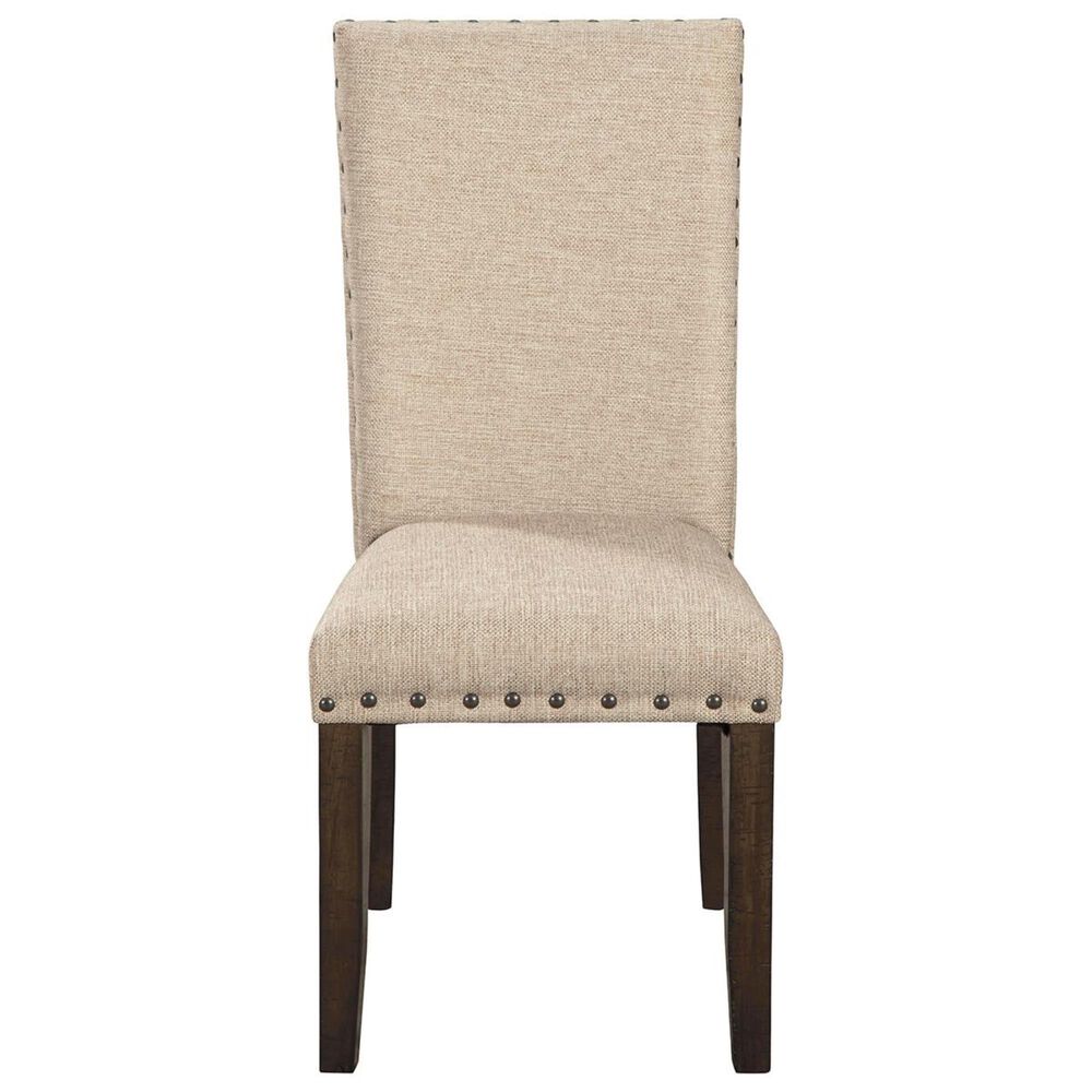 Signature Design by Ashley Rokane Upholstered Side Chair in Light Brown, , large
