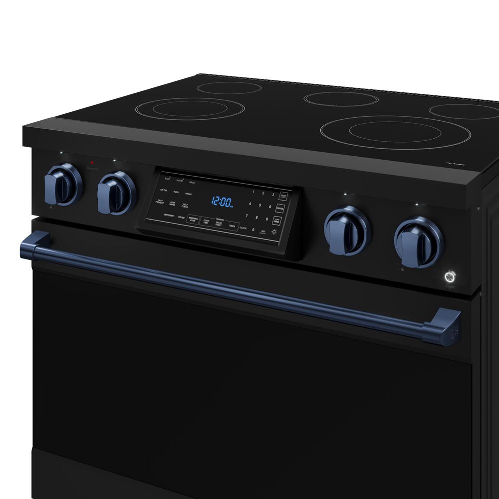 THOR KITCHEN 3-Piece Kitchen Package with 17.5 Cu. Ft. French-Door Refrigerator in Black and Navy Blue, , large