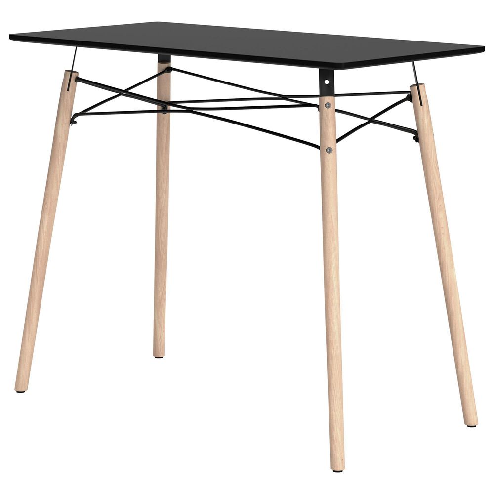 Ashley Jaspeni Writing Desk in Black and Natural, , large