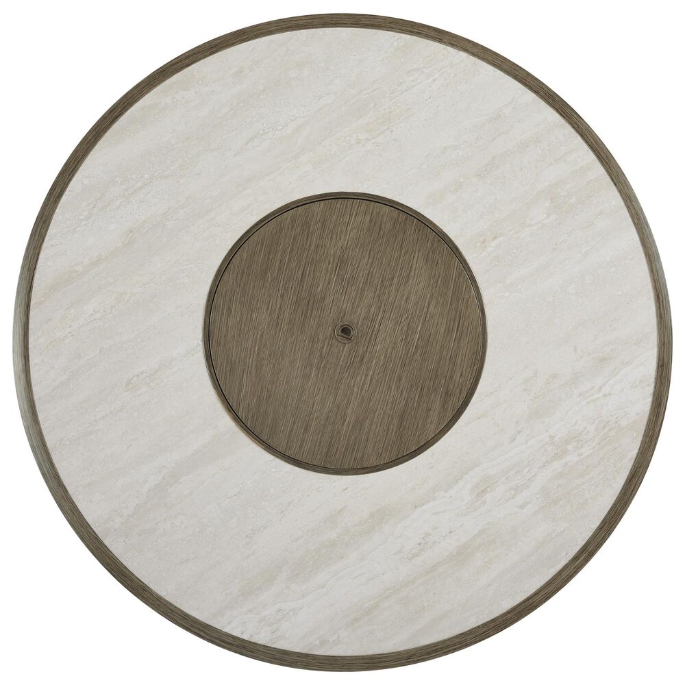 Ashley Rainier Ranch Round Fire Pit Table in Beige, , large