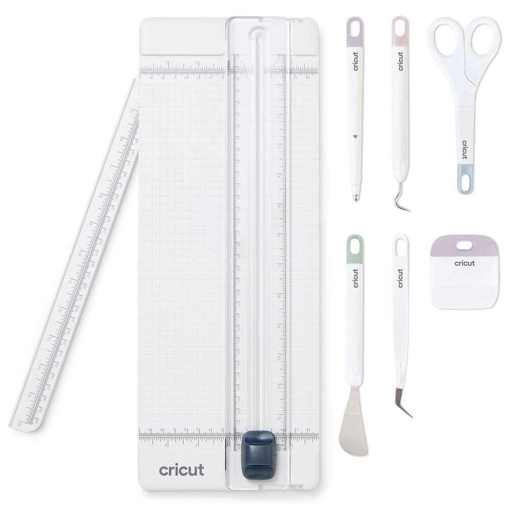 Cricut 7-Piece Essential Tool Set in White, , large
