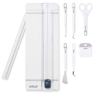 Cricut 7-Piece Essential Tool Set in White, , large