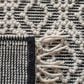 Safavieh Natura 2"3" x 9" Ivory and Black Runner, , large