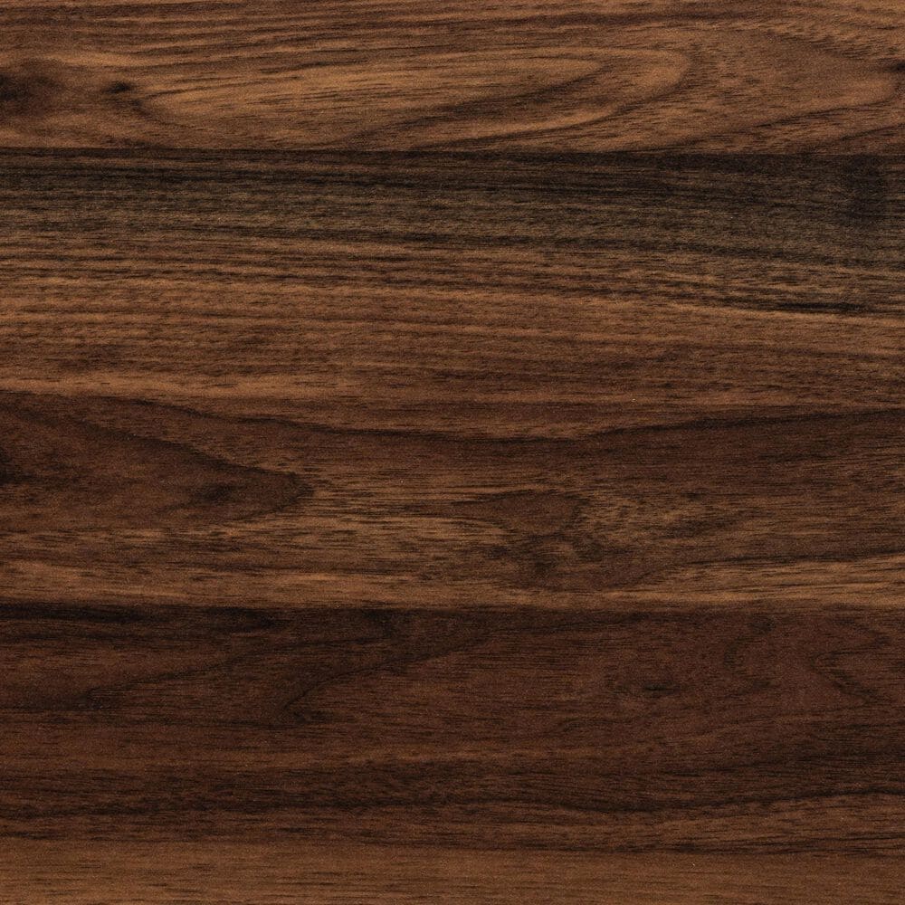 Baxton Studio Fariat Display Shelf with Desk in Walnut Brown and Black, , large