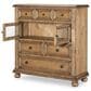 Country Living Vintage Market Glass Door 6-Drawer Chest in Barnwood Oak, , large