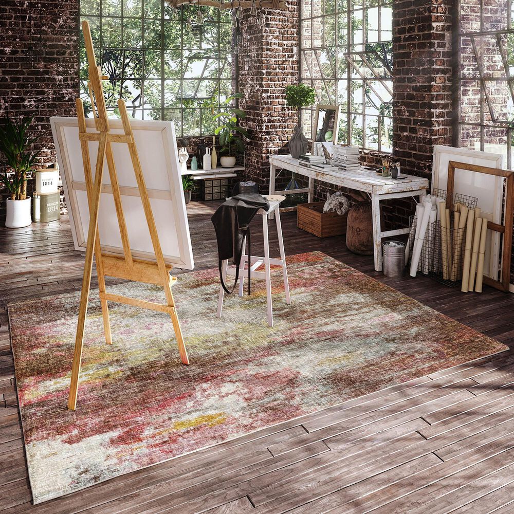 Dalyn Rug Company Boca BO10 Blush 9&#39; x 12&#39; Area Rug, , large