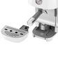 SMEG Retro Style 47 Oz Espresso and Cold Brew Coffee Machine in White, , large