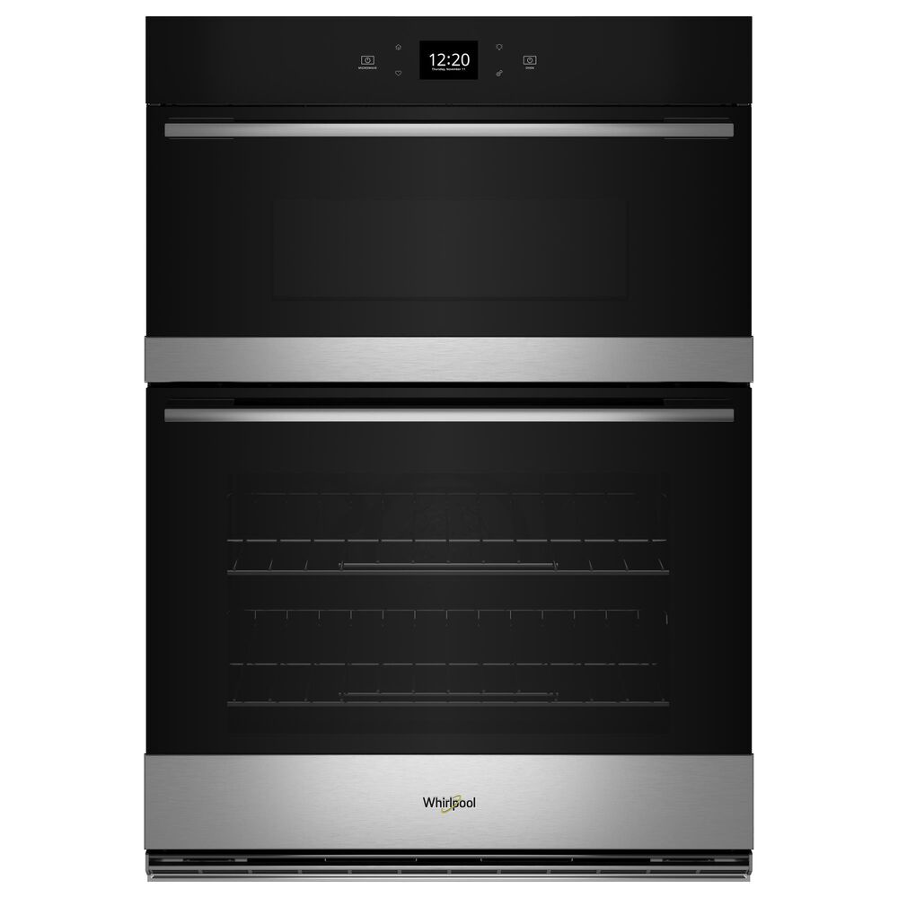 Whirlpool 30" Smart Built-In Electric Combination Wall Oven with Air Fry and Fan Convection Cooking in Fingerprint Resistant Stainless Steel, , large