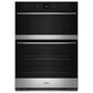 Whirlpool 30" Smart Built-In Electric Combination Wall Oven with Air Fry and Fan Convection Cooking in Fingerprint Resistant Stainless Steel, , large