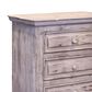 Fallridge Terra White 4 Piece Queen Bedroom Set in Vintage White, , large